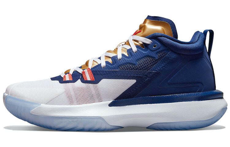 

Баскетсы Air Jordan Zion 1 USA Белый/Синий