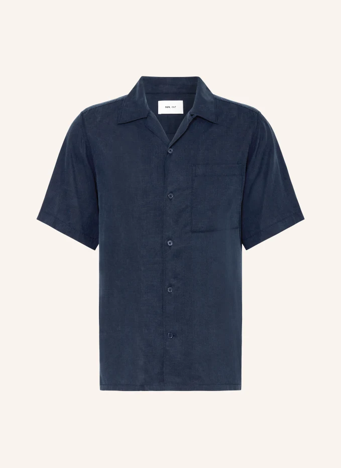 цена Курортная рубашка julio comfort fit Nn.07, синий