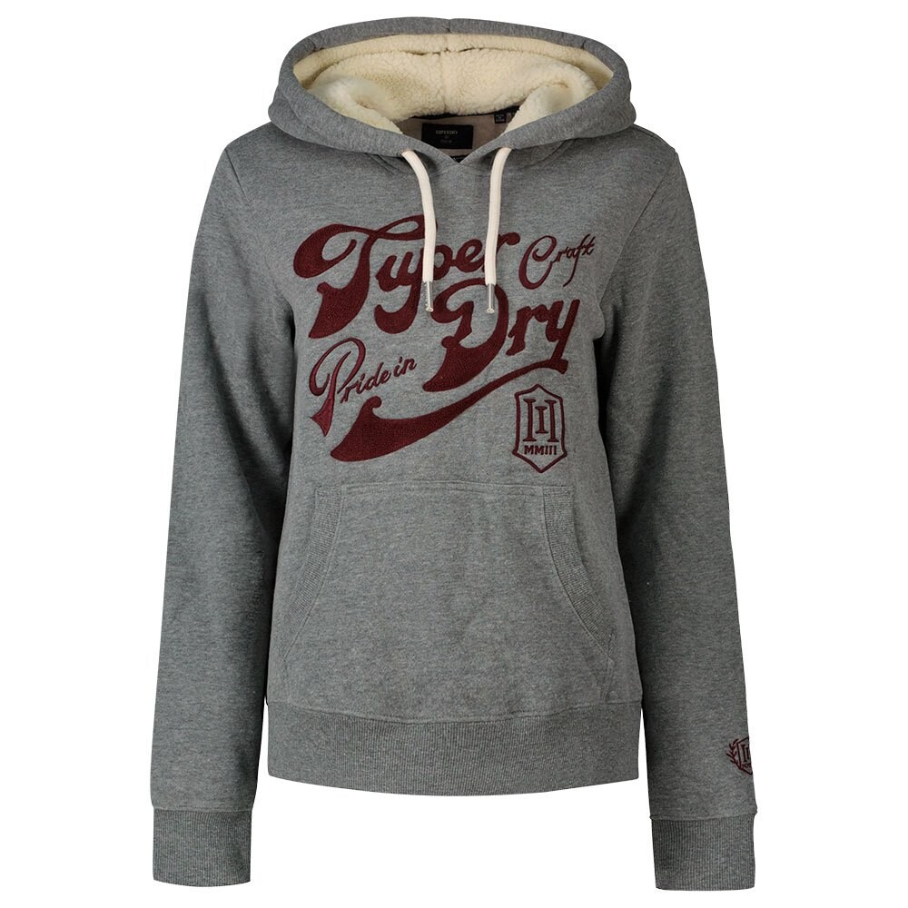 

Худи Superdry Pride In Craft, серый