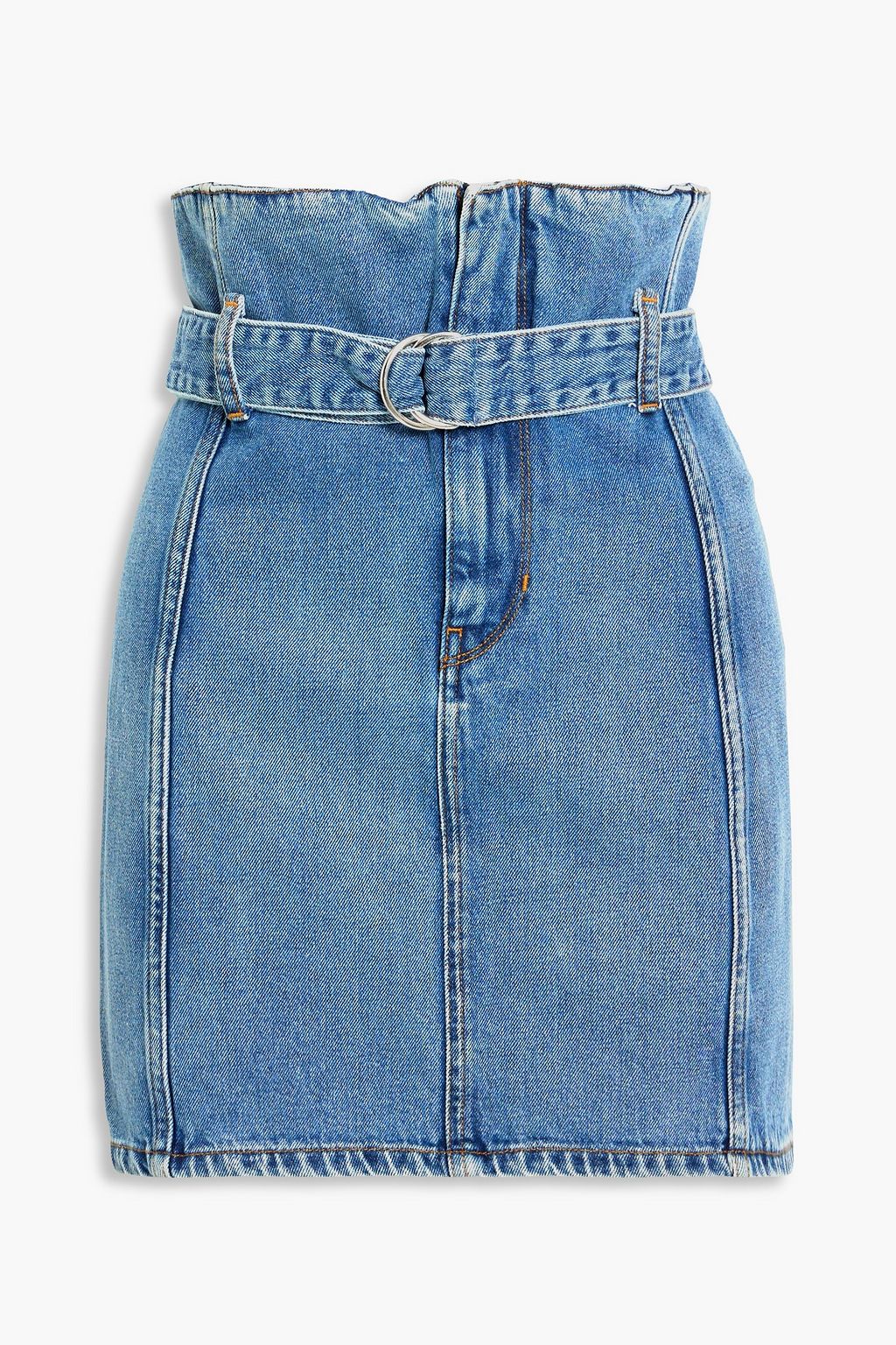 цена Джинсовая мини-юбка Melay с поясом IRO, синий