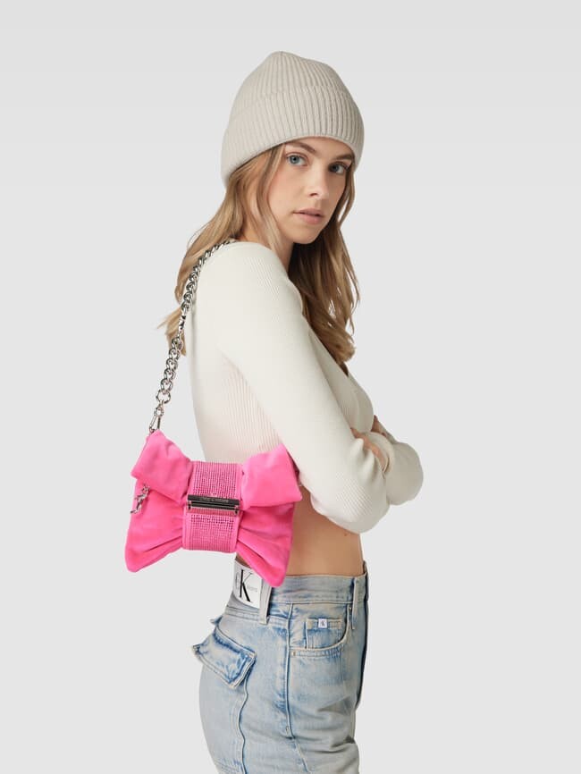 

Сумочка с детализацией этикетки модель "DAHLIA" Juicy Couture, розовый