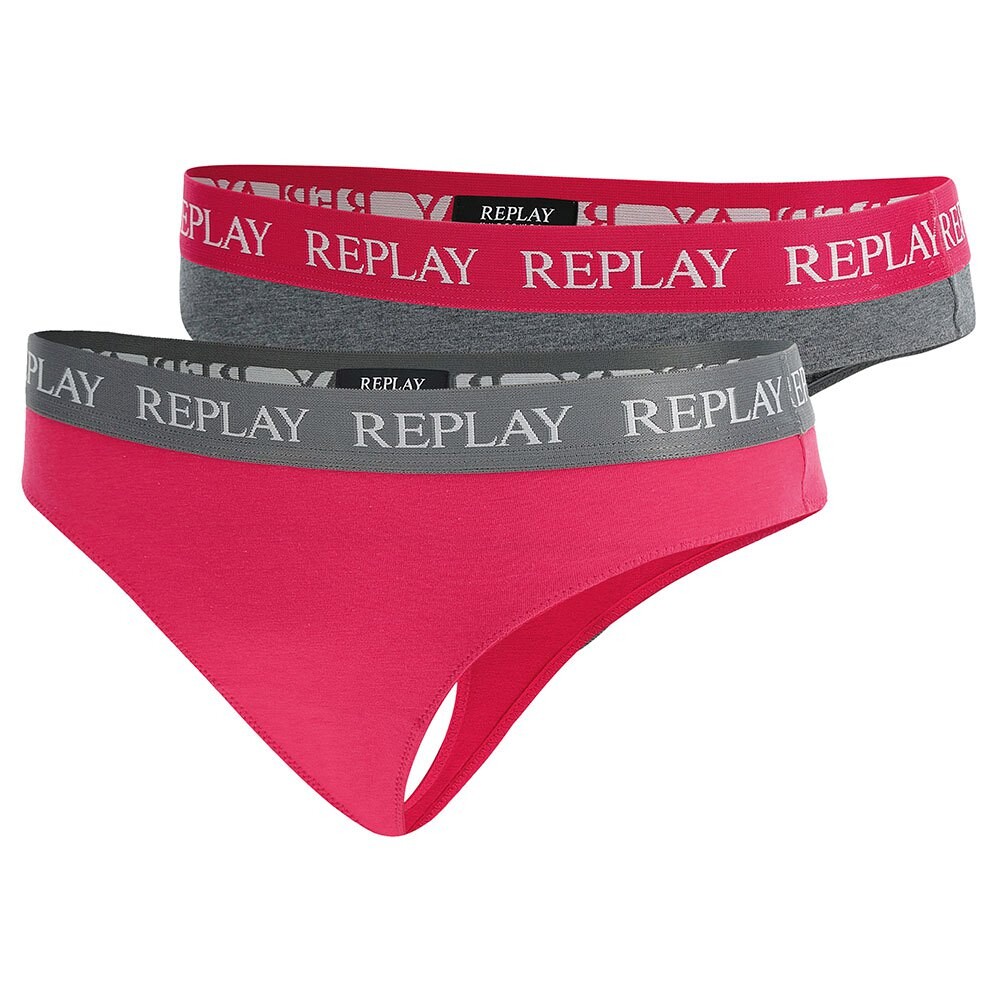 

Стринги Replay Style1 2 шт, розовый