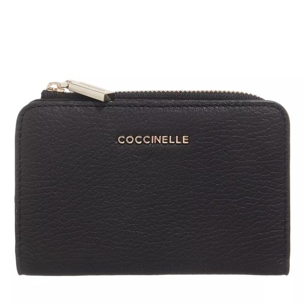 

Кошелек metallic soft wallet noir Coccinelle, черный