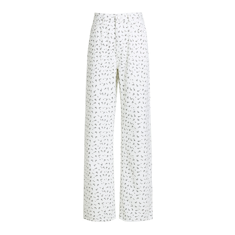 

Wen Shan Women Jeans, Белый (брюки)