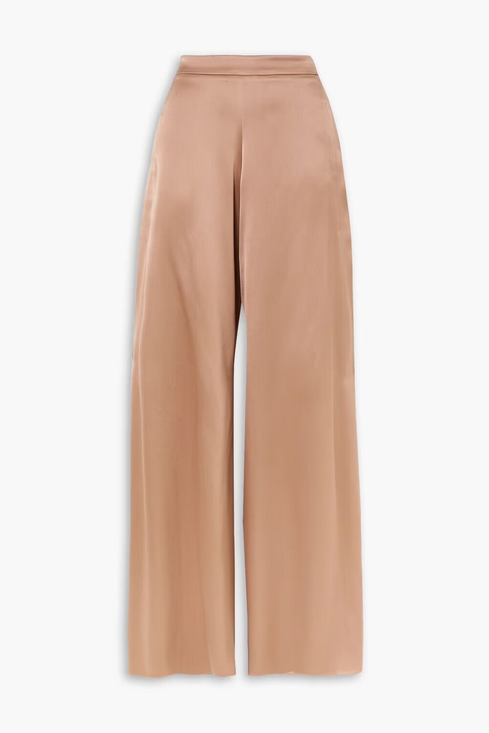 

Широкие брюки из шелка и шармёза Cushnie, нейтральный