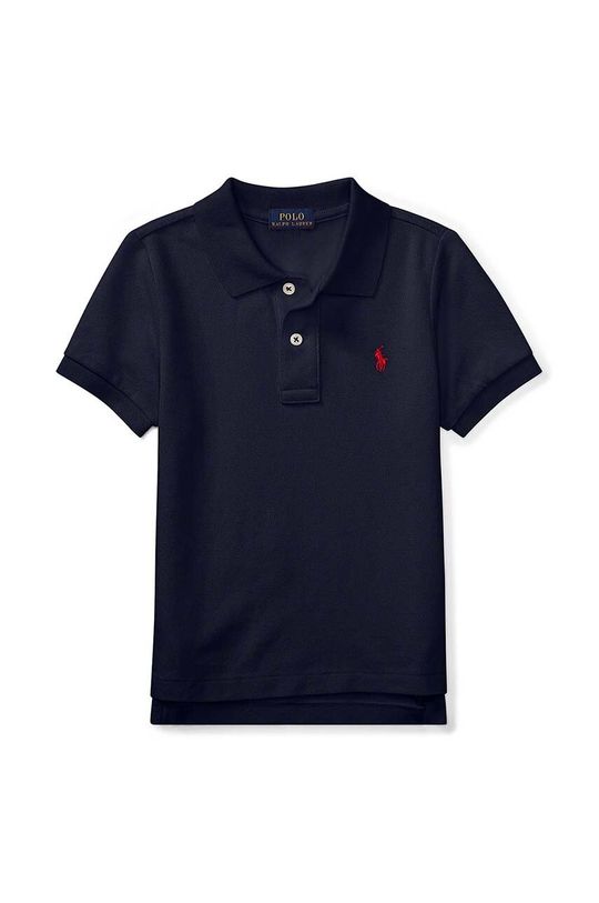Детская футболка-поло 110-128 см. Polo Ralph Lauren, темно-синий поло ralph lauren чёрный