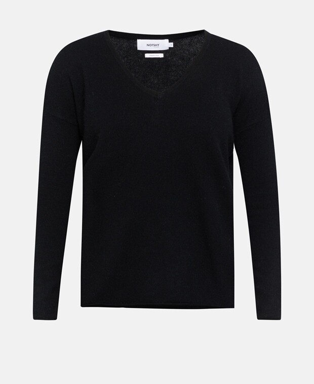 

Кашемировый пуловер Notshy Cashmere, черный