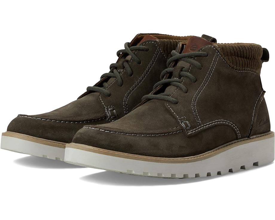 

Ботинки Clarks Barnes Mid, цвет Dark Grey Suede