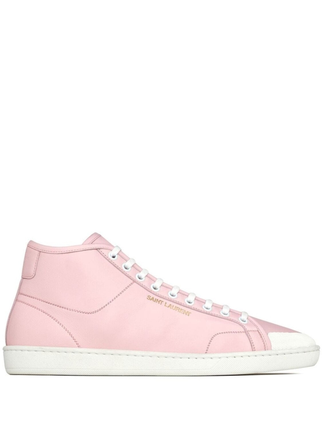 

Saint Laurent высокие кеды, розовый