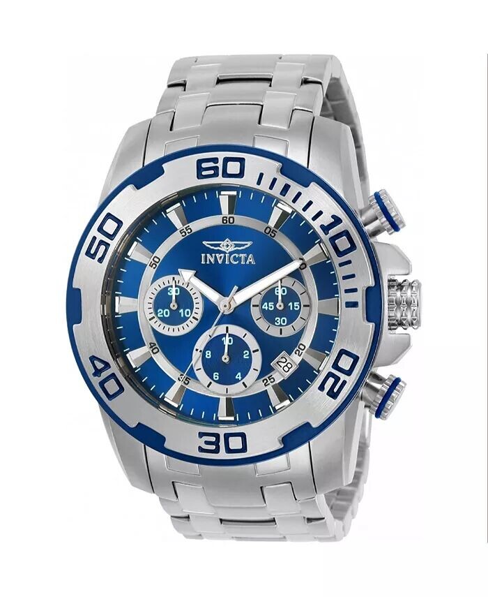 

Мужские часы 22319 Pro Diver с кварцевым хронографом и синим циферблатом Invicta, синий