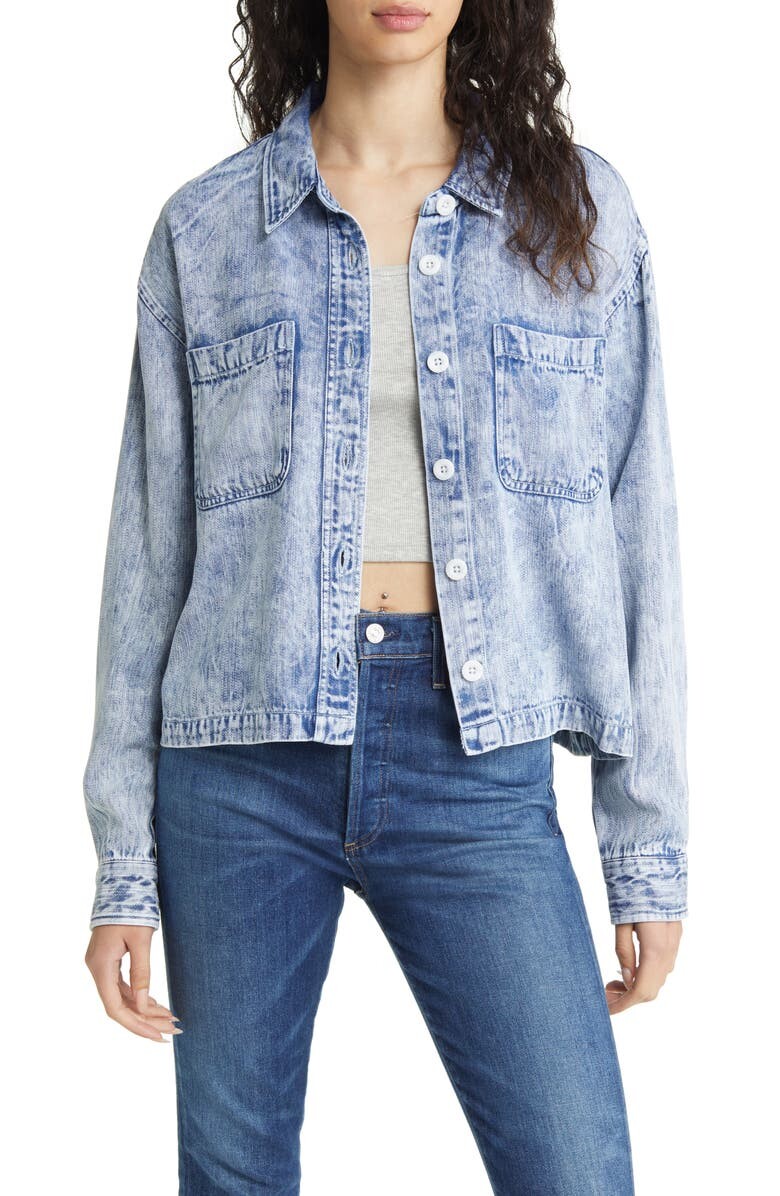 

Пиджак из шамбре Warsan Acid Wash THREAD & SUPPLY