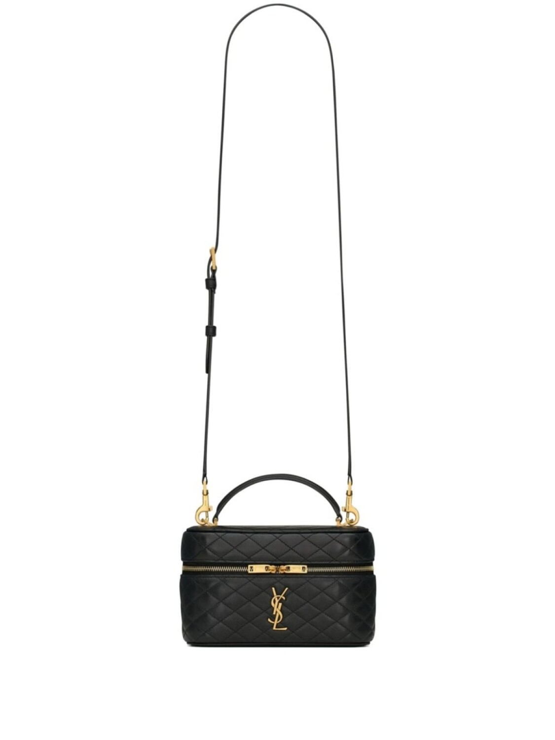 

Saint Laurent мини-сумка с логотипом, черный