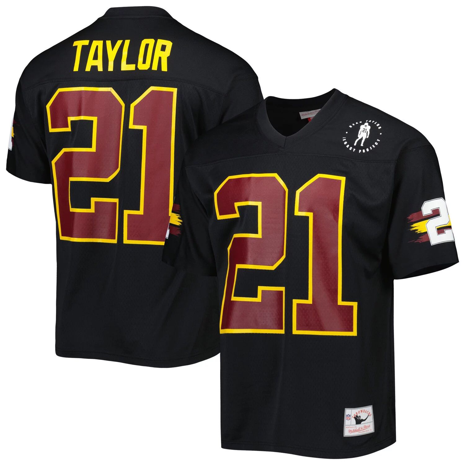 

Мужская черная майка Mitchell & Ness Washington Commanders Sean Taylor Legacy Project