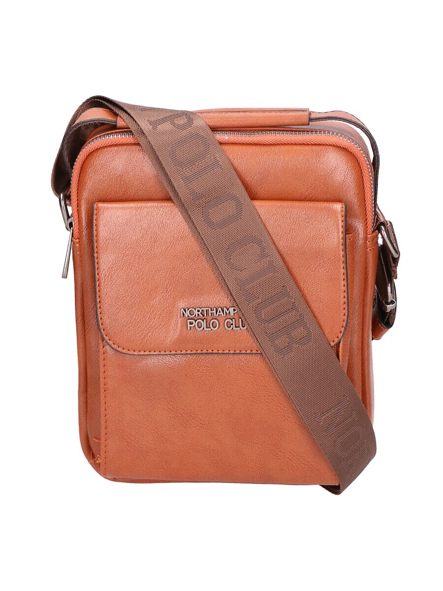 

Сумка кросс-боди Northampton Polo Club, цвет Chocolate/Cognac