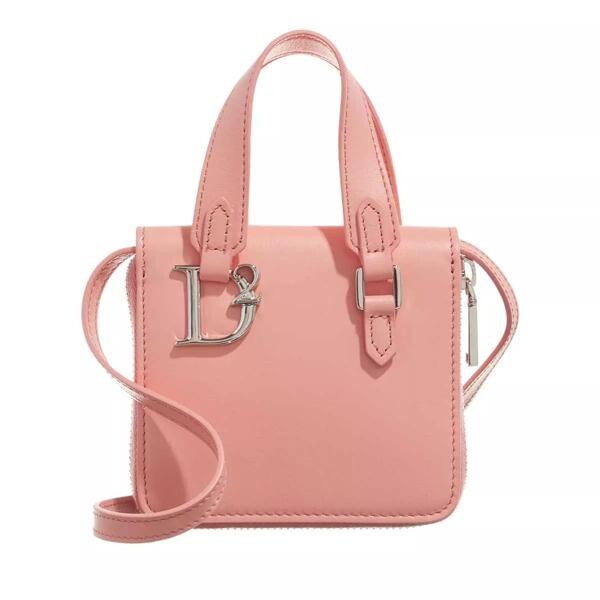 

Кошелек wallet crossbody vitello Dsquared2, розовый