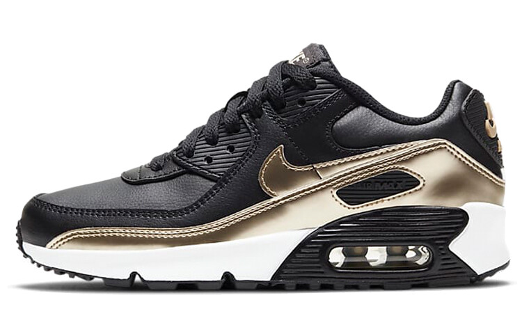 

Nike Air Max 90 LTR (GS) Черный/Золотой