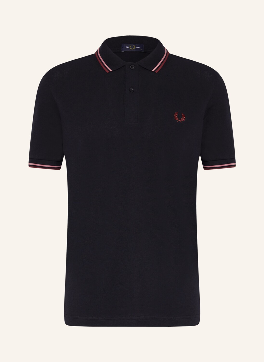 

Рубашка поло FRED PERRY Piqué M3600 Slim Fit, темно-синий