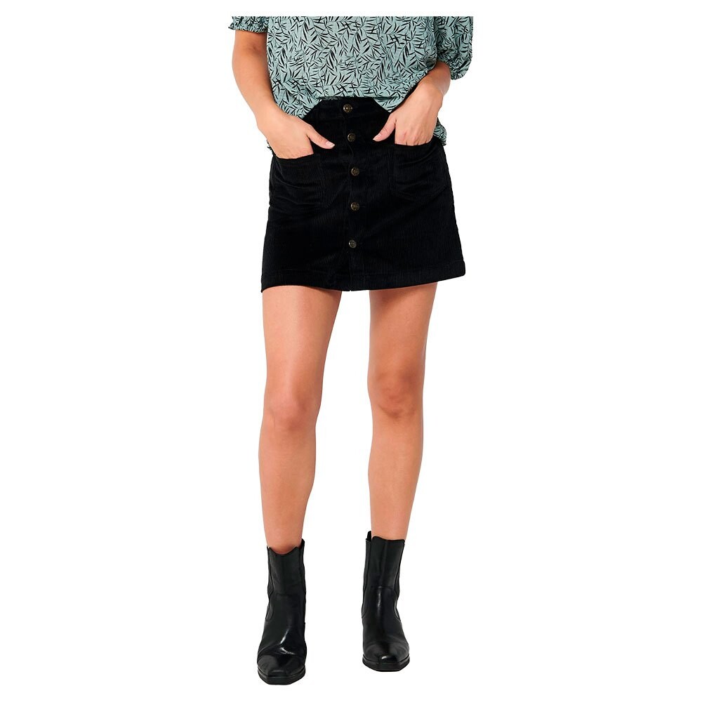 

Юбка Only Amazing High Waist Short Cord Life, черный