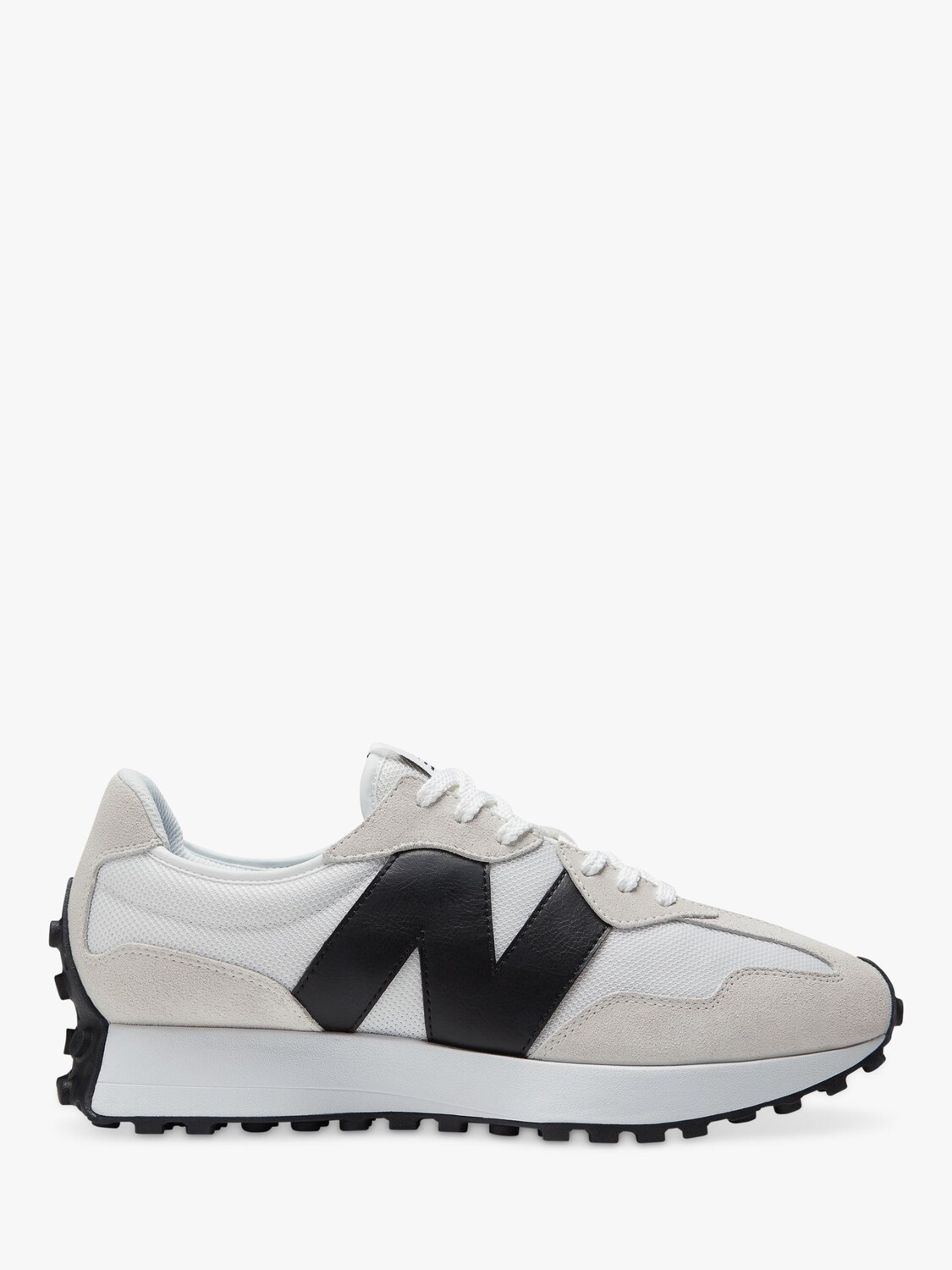 

Кроссовки New Balance 327 Retro, Белый/Черный, Белый/Черный