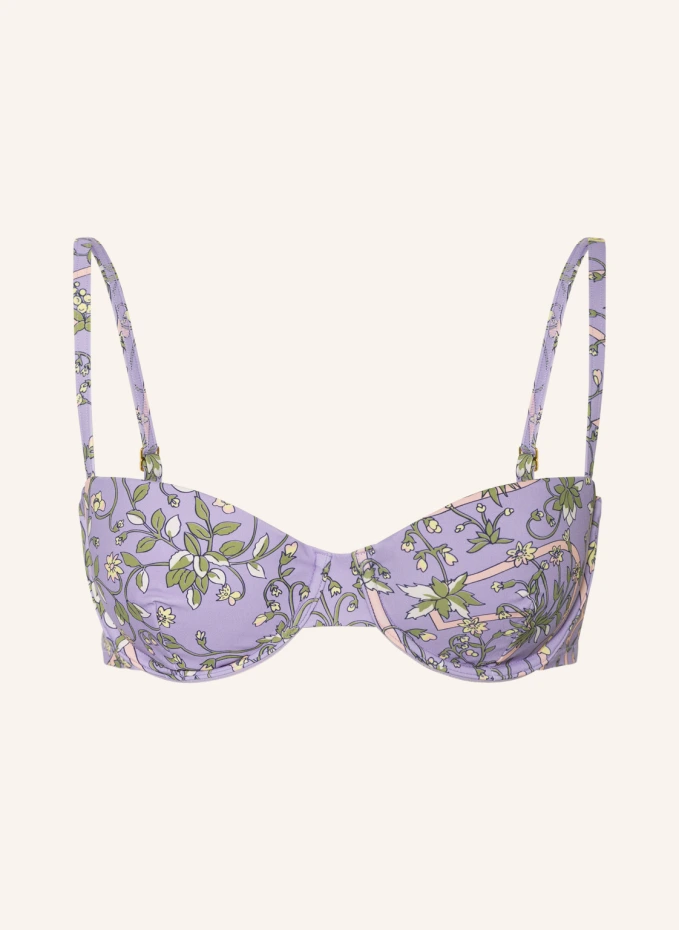 

Топ бикини на косточках garden medallion Tory Burch, зеленый