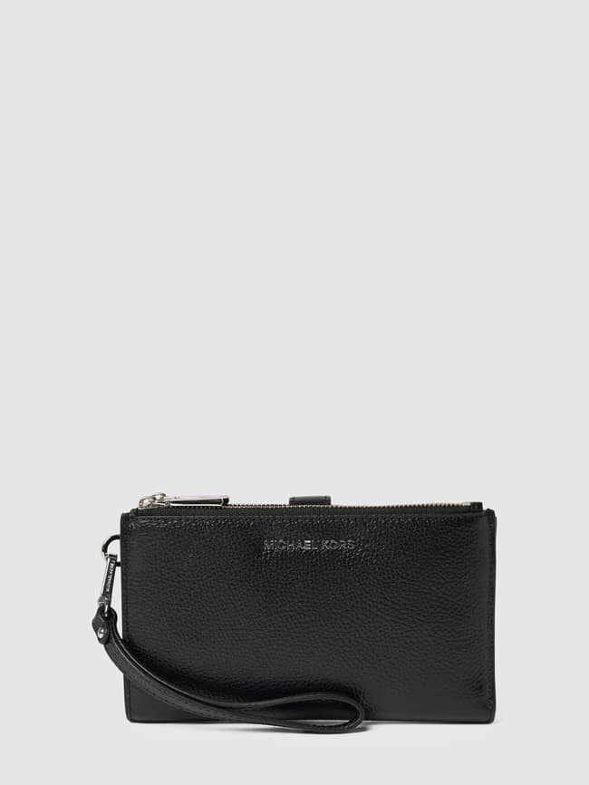

Кошелек с аппликацией этикетки, модель "JET SET" MICHAEL Michael Kors, черный