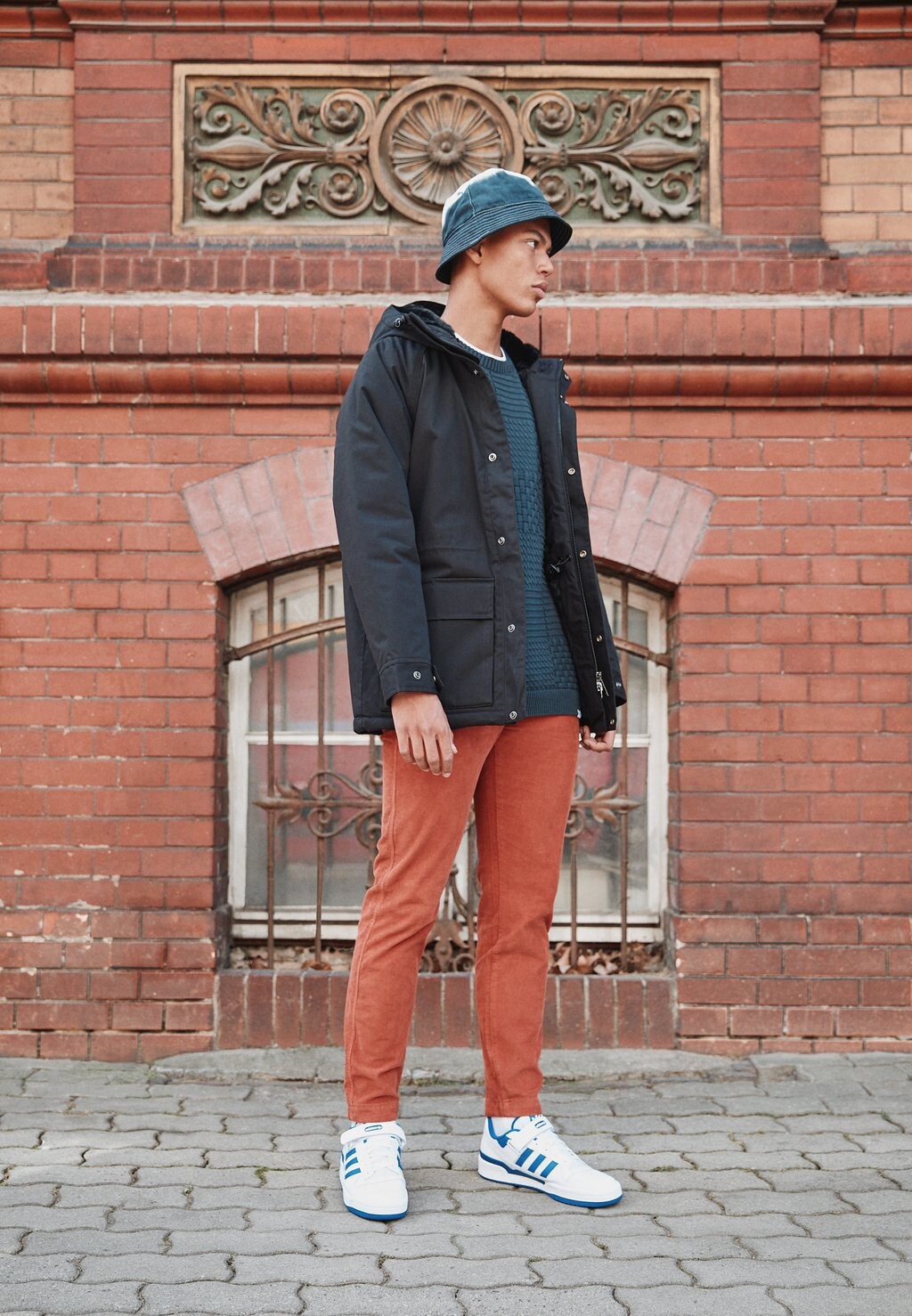 

Кроссовки adidas Originals Forum Unisex, обувь белый / королевский синий