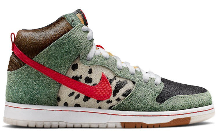 

Кроссовки Nike SB Dunk высокие мужские, мультиколор