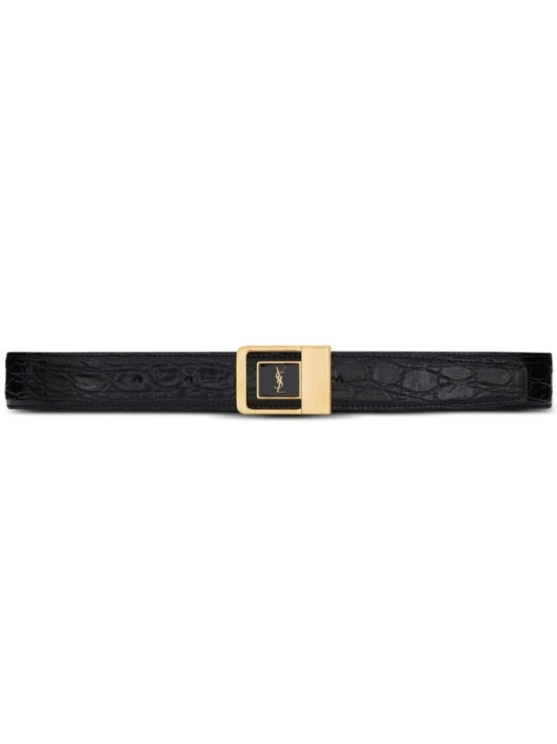 

Saint Laurent ремень с логотипом, черный