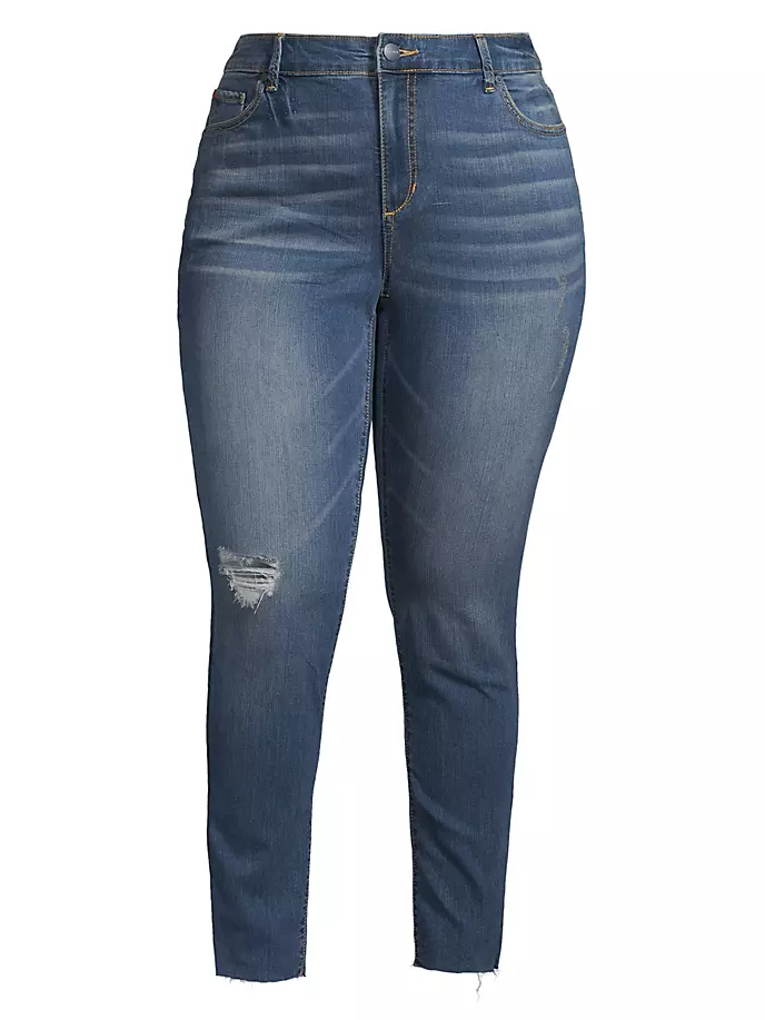 Джинсы скинни с высокой посадкой Slink Jeans, Plus Size, цвет kamryn джинсы бойфренды kennedi со средней посадкой slink jeans plus size цвет kennedi