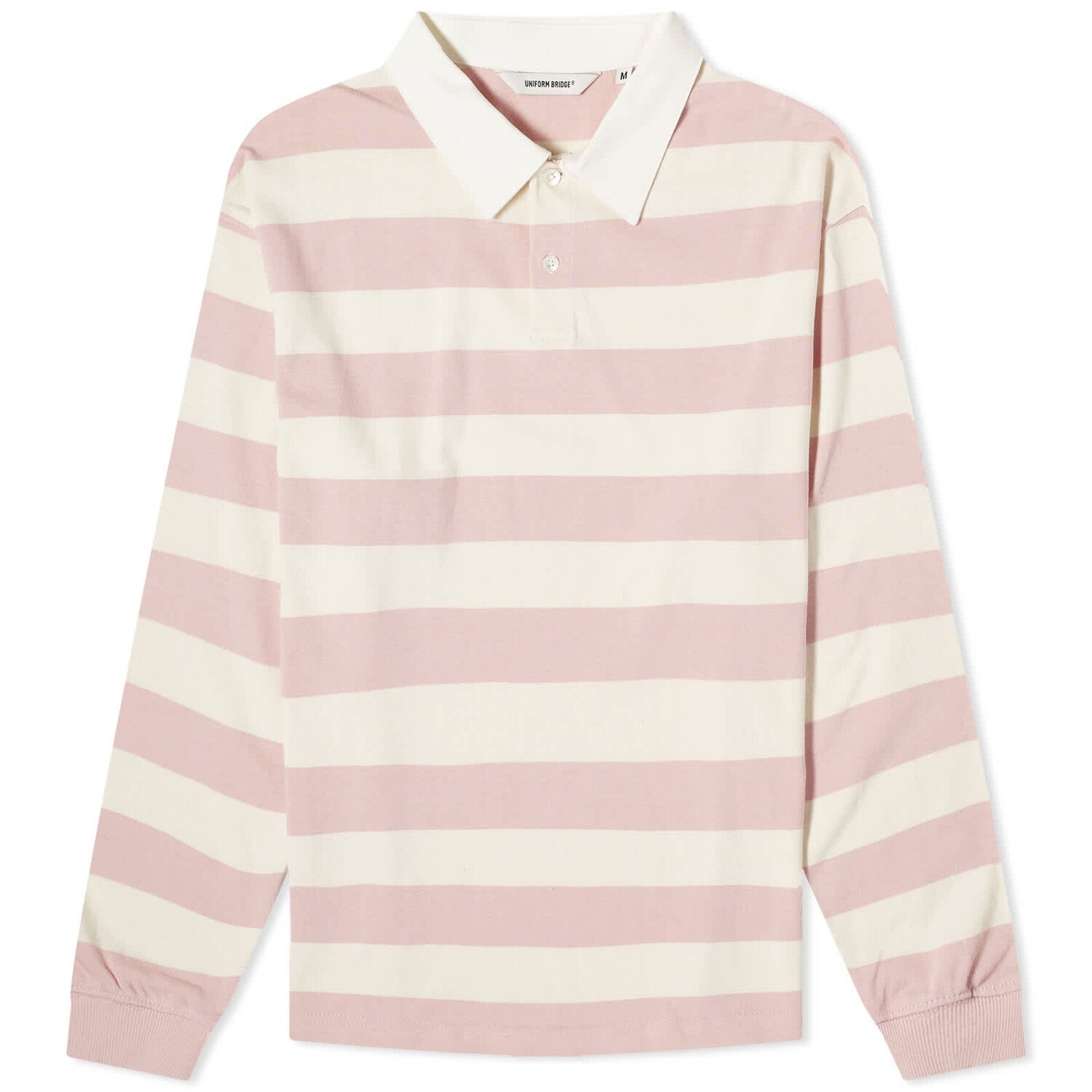 

Футболка Uniform Bridge Naval Collar Rugby, розовый