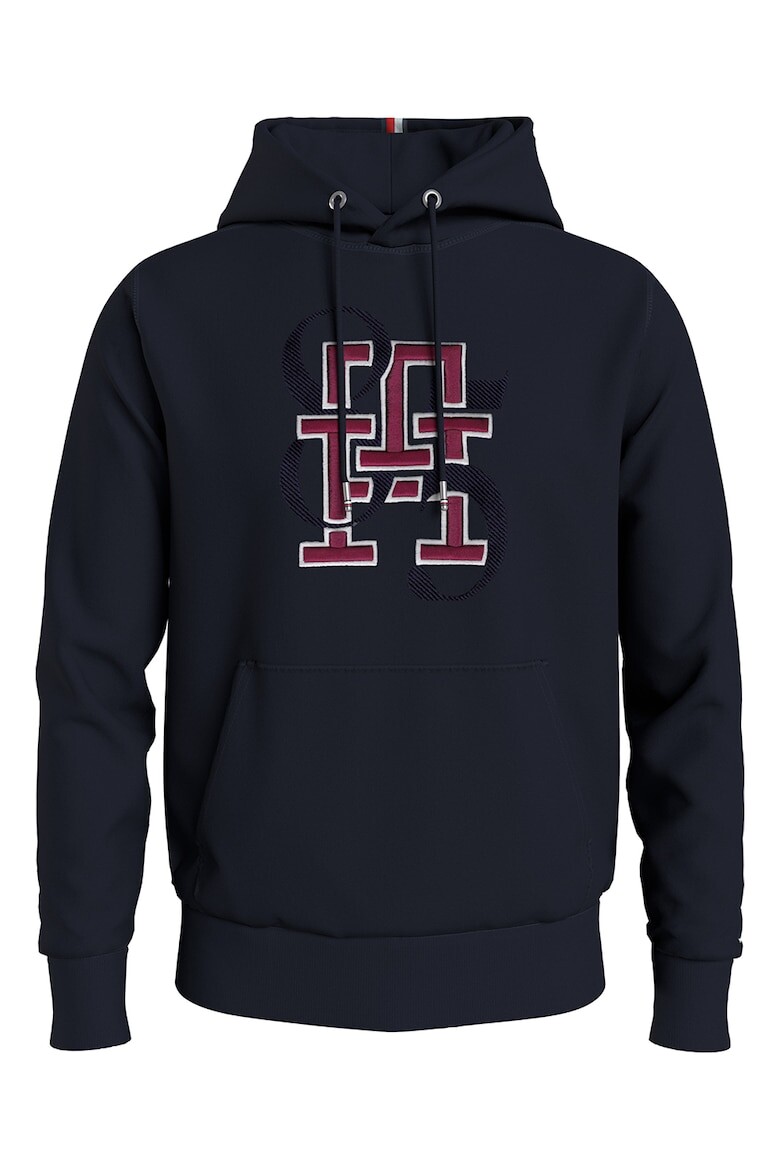 

Толстовка обычного кроя с монограммой Tommy Hilfiger, синий