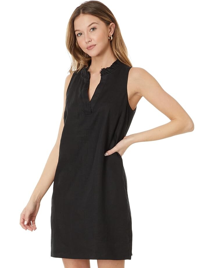 

Платье Tommy Bahama Two Palms Double Ruffle, черный