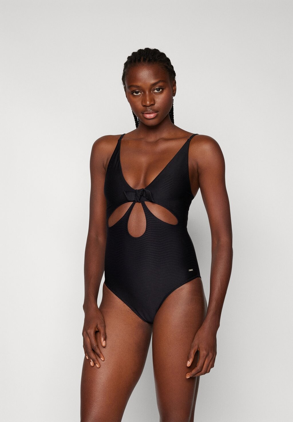 

Купальник WAVE KNOT SWIMSUIT Pepe Jeans, цвет black