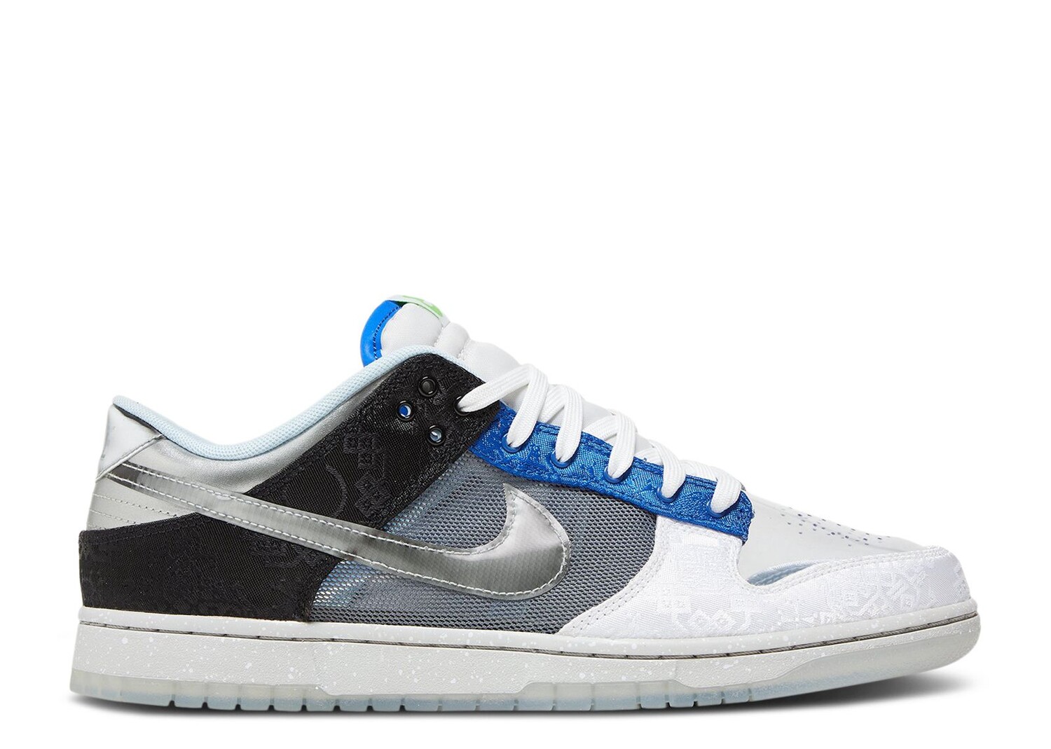 

Кроссовки Nike Clot X Dunk Low Sp 'What The' With Trading Card, разноцветный