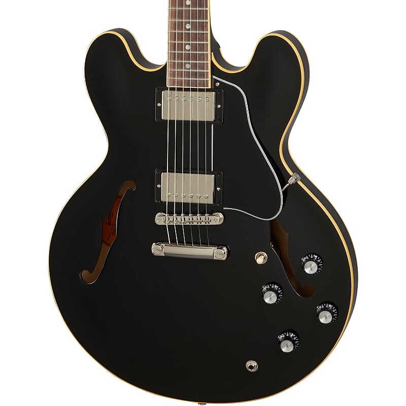 

Электрогитара Gibson ES-335 Semi Hollow Electric Guitar in Vintage Ebony