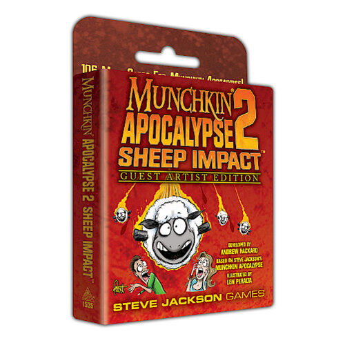 Настольная игра Munchkin Apocalypse 2: Guest Artist Steve Jackson Games настольная игра super munchkin guest artist edition steve jackson games