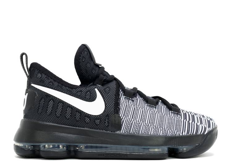 Кроссовки Nike KD 9 GS 'OREO', черный