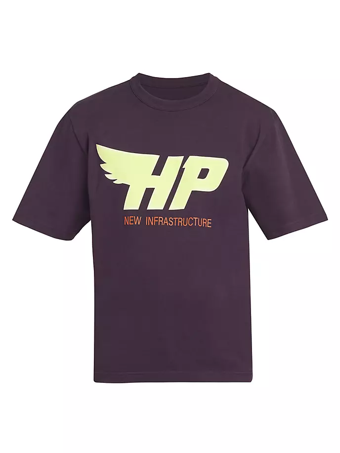 

Футболка HP Fly с круглым вырезом Heron Preston, фиолетовый