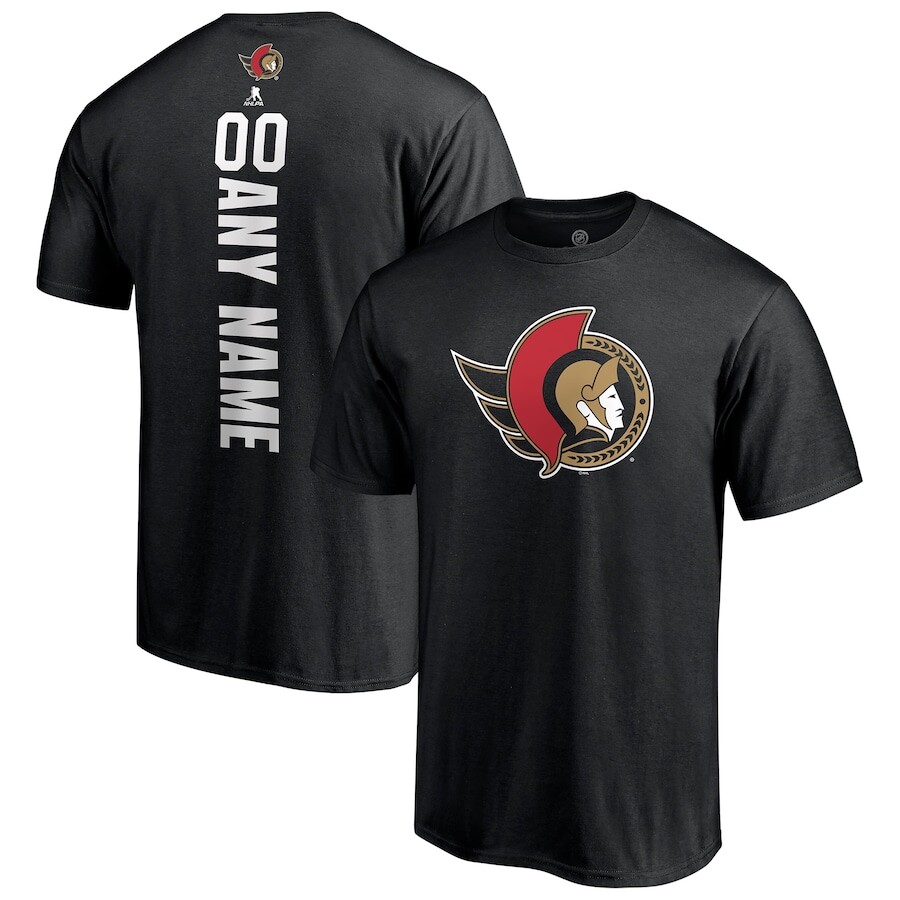 

Футболка с коротким рукавом Fanatics Branded Ottawa Senators, черный