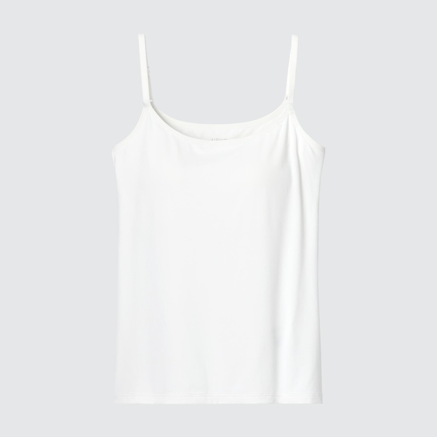 

Майка Uniqlo Airism Acetribra на бретельках, белый