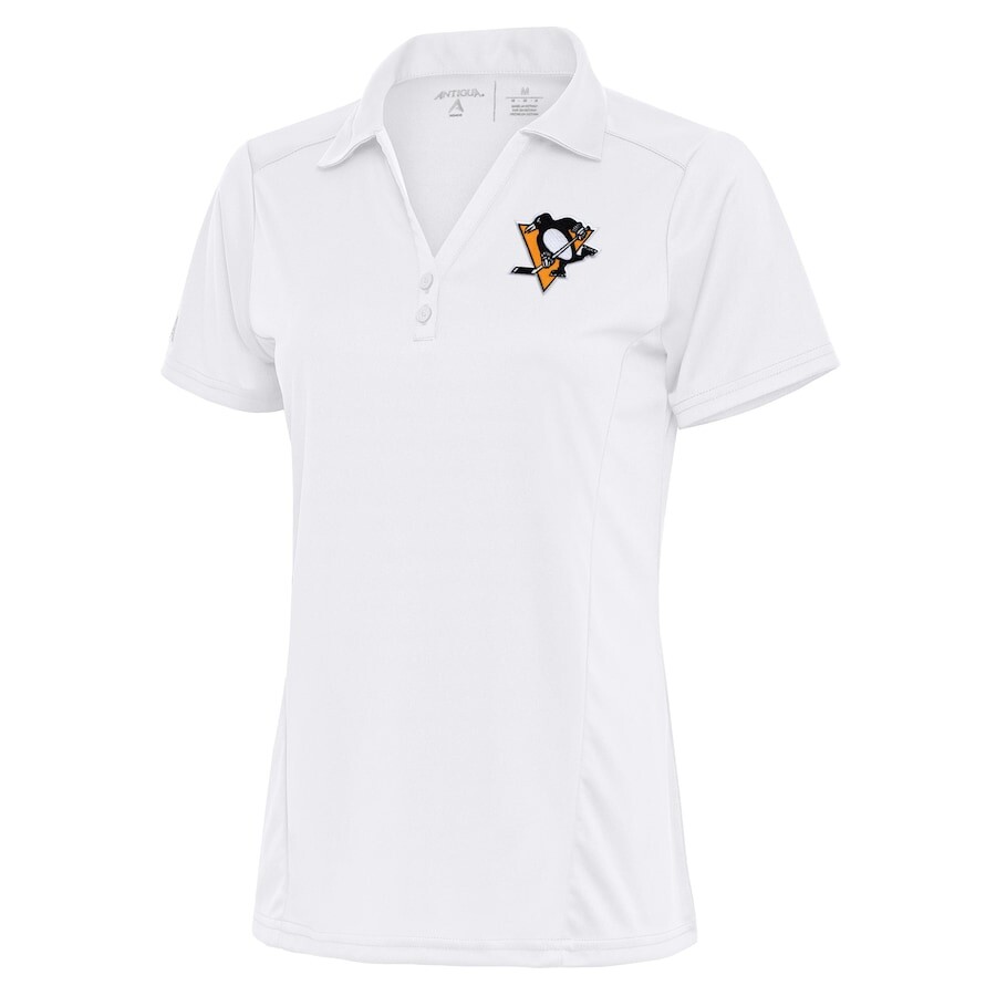 

Поло с коротким рукавом Antigua Pittsburgh Penguins, белый
