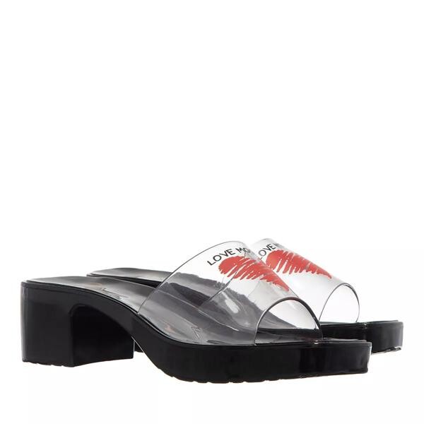 

Туфли rubber clogs Love Moschino, черный