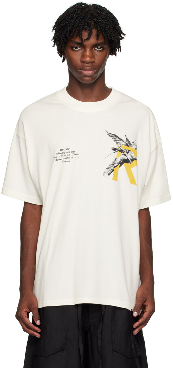 

Футболка Off-White Giants с изображением Represent