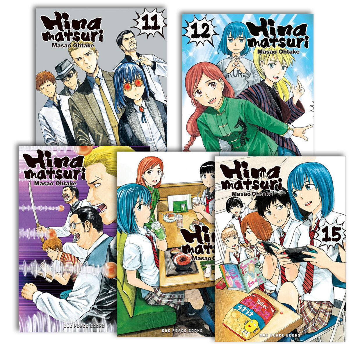 

Манга Hinamatsuri Manga (11-15) Bundle