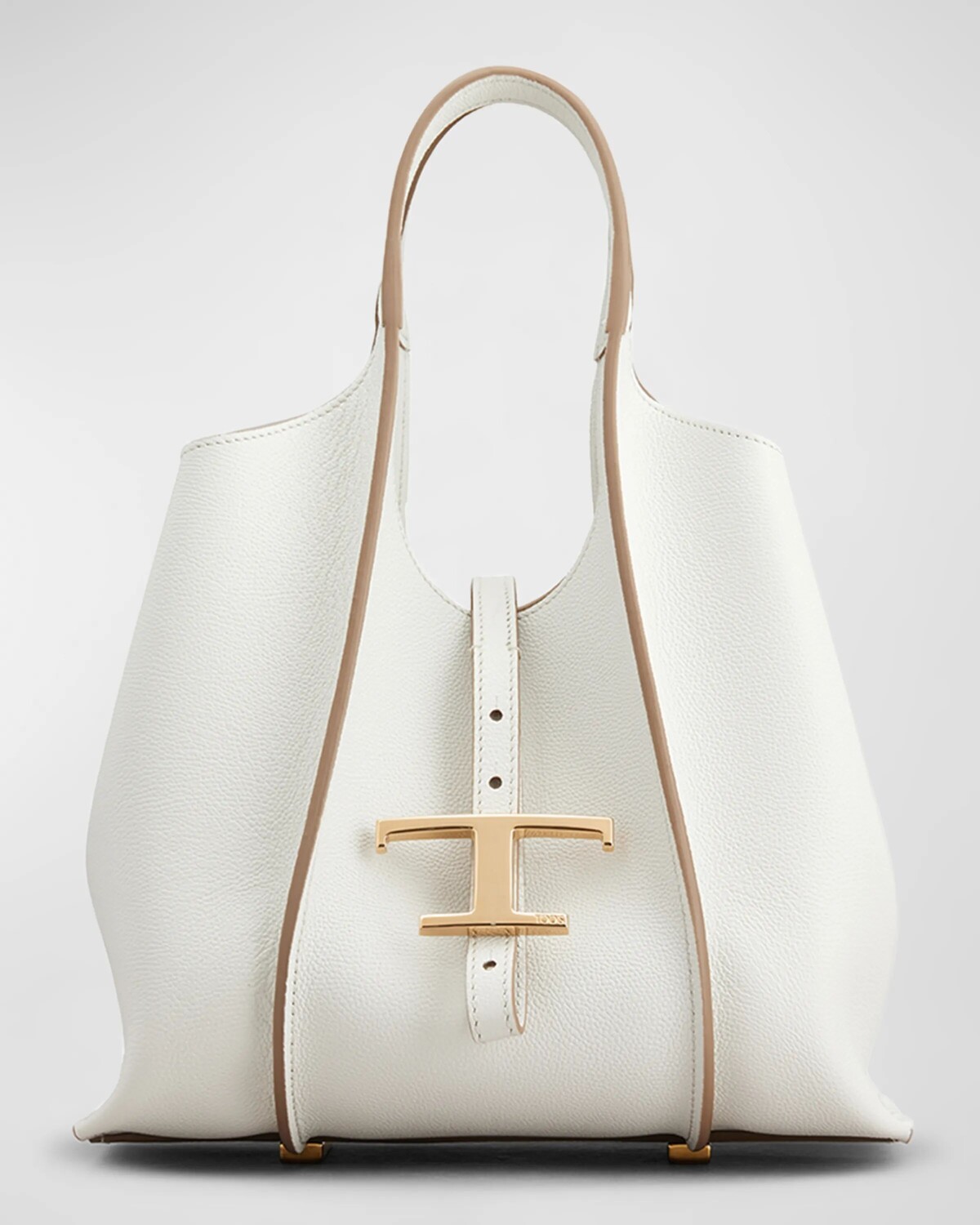 

Маленькая сумка для покупок Timeless T Tod'S, цвет Bianco Calce