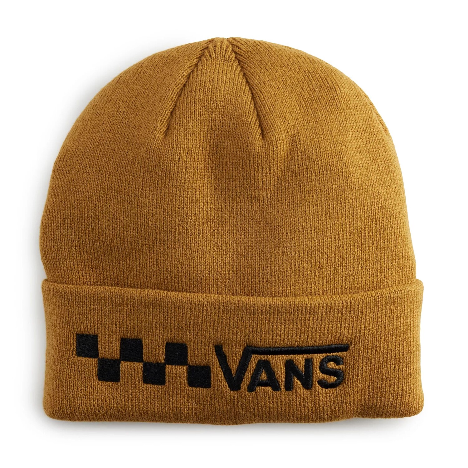 

Мужская шапка Vans в клетку с графическим логотипом и манжетами