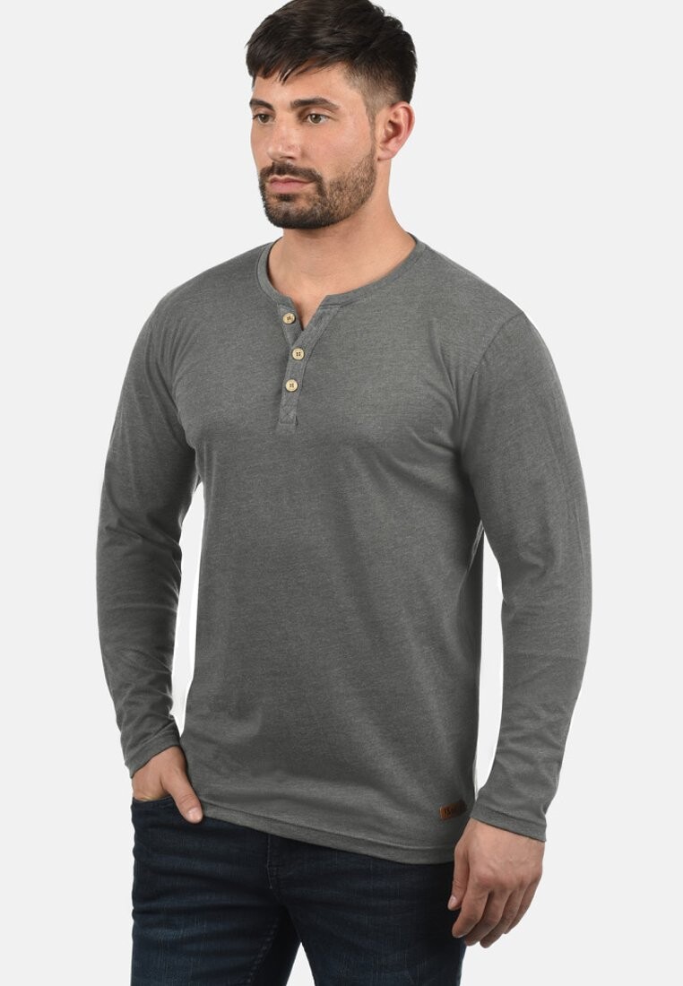 

Футболка с длинным рукавом Sdvolko Solid, цвет grey melange