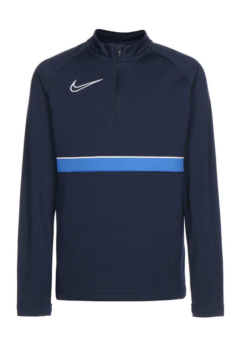 

Спортивная футболка Academy 21 Drill Unisex Nike, цвет obsidian / white / royal blue