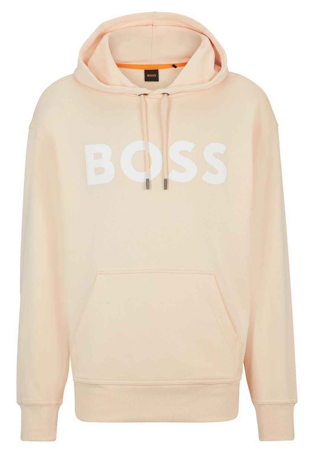 

Толстовка BOSS WEBASICHOOD Regular Fit, бежевый