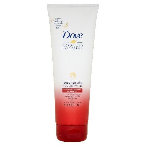 

Шампунь для поврежденных волос, 250 мл Dove, Advanced Hair Regenerate Nourishment